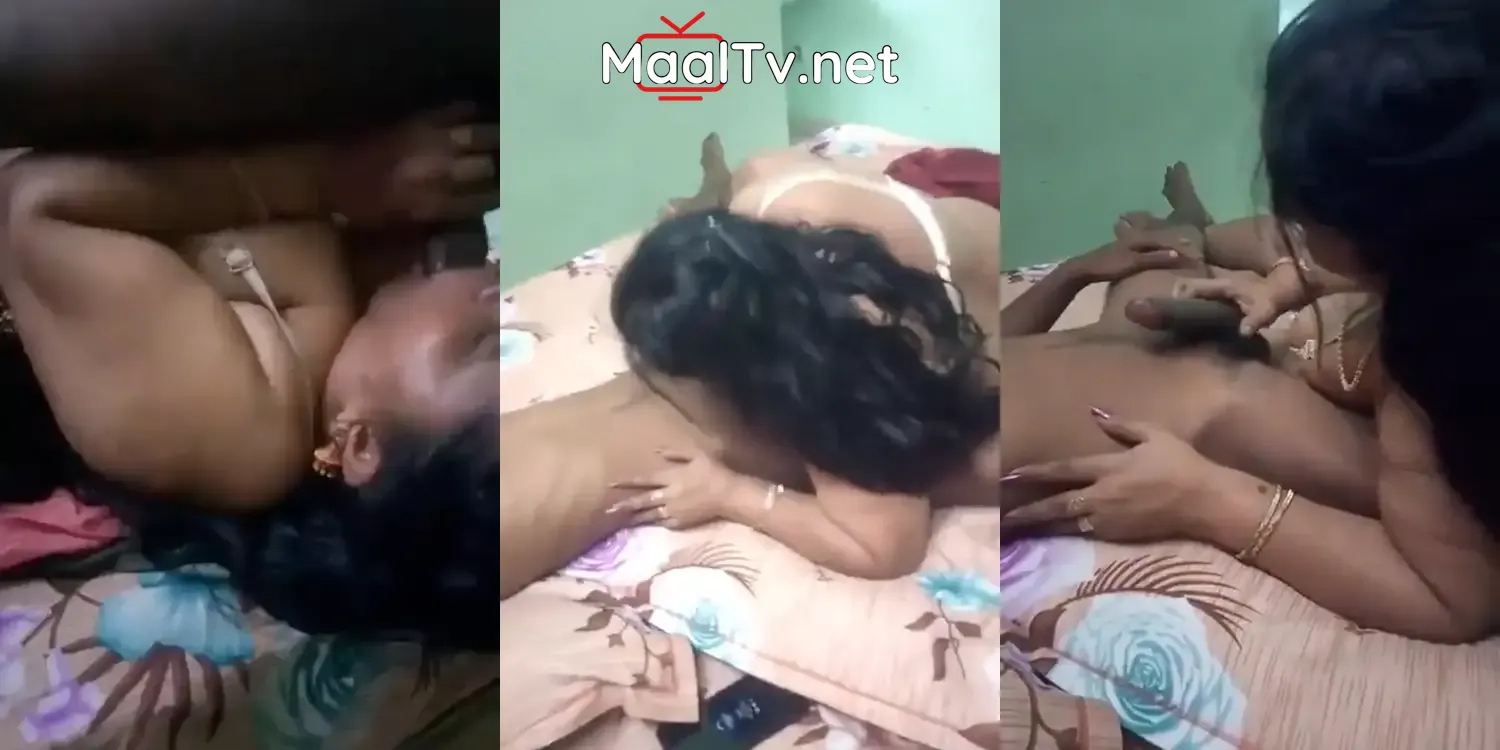Desi Auntie’s Big Boobs BlowJob Makes Him Cum Hard
